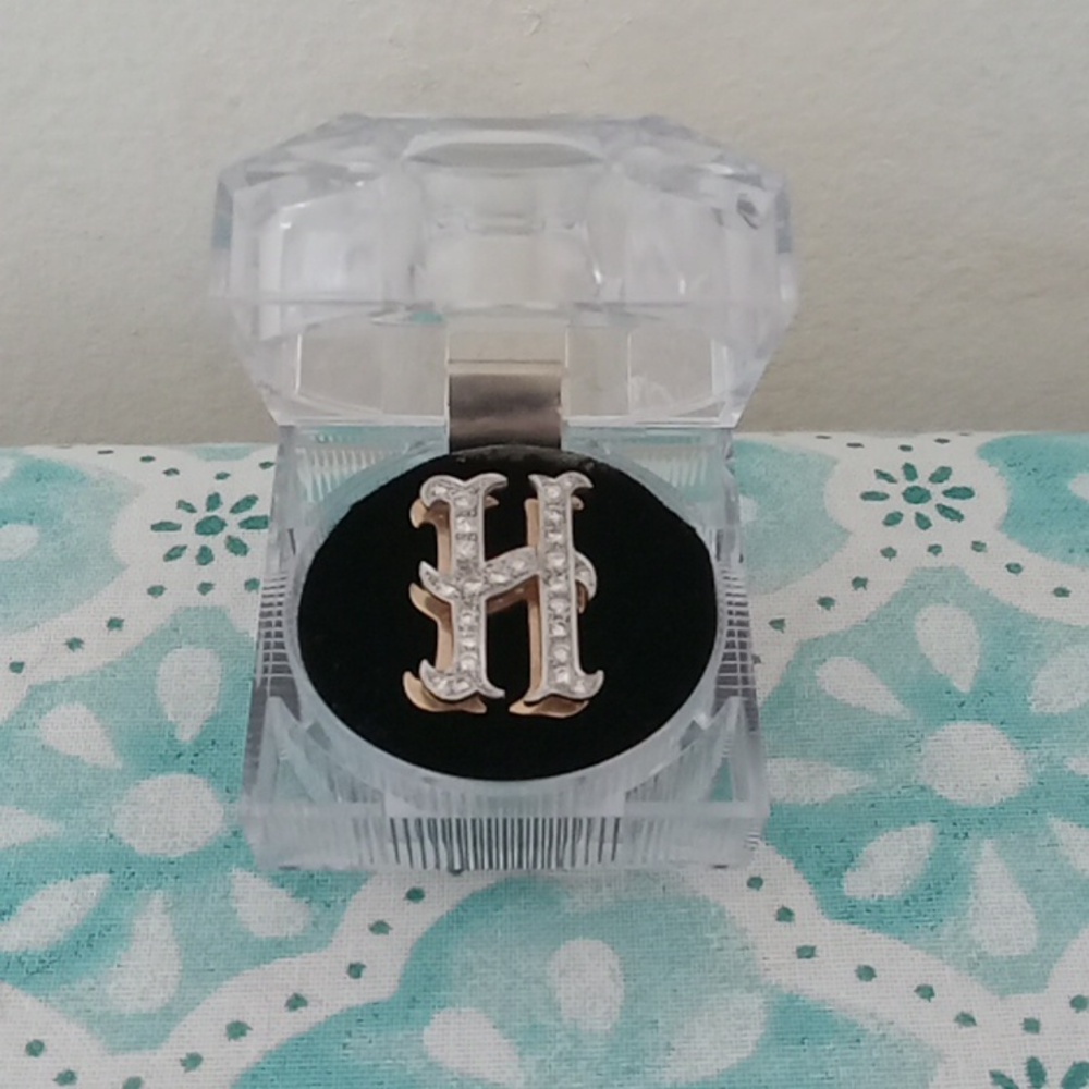 H Initial Pendant New 14kt